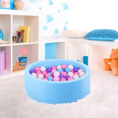 MW SPORTS Play Balls for Ball Pit | Crush Proof Plastic, BPA & Phthalate Free, Pastel Colors, 1000 Balls thumbnail 2
