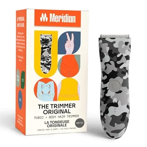 MERIDIAN The Trimmer Original Body Hair Trimmer for Men & Women Arctic | 3-12mm Adjustable Length thumbnail 1