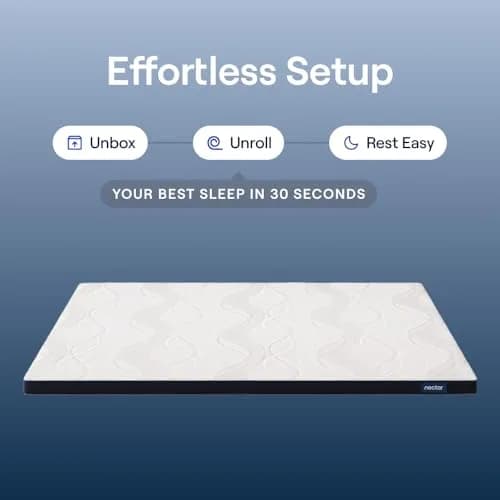 Nectar Softer Mattress Topper Twin XL 5cm (2-Inch) | Gel Memory Foam for Custom Comfort thumbnail 5
