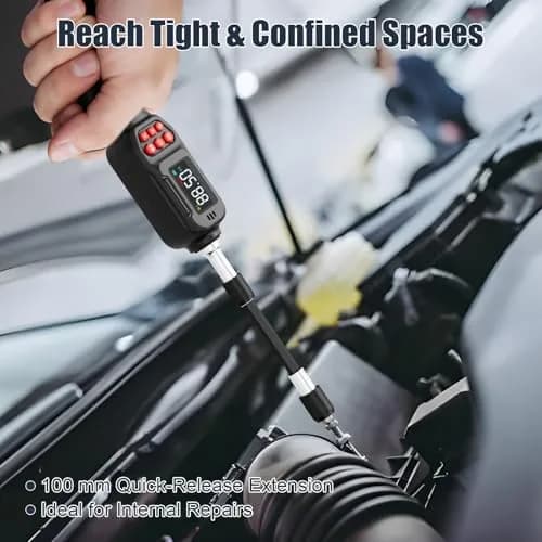 VANPO Digital Torque Screwdriver 0.5-10 Nm (4.42-88.5 in-lb) | Precision Tool for Bikes, Optics & Electronics thumbnail 4