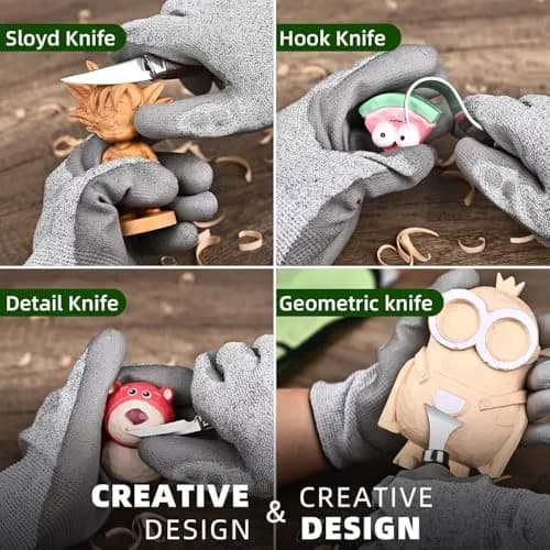 IMYMEE Wood Whittling Kit for Beginners - 25-Piece Set with Basswood Blocks & Carving Tools | Walnut Handles thumbnail 3