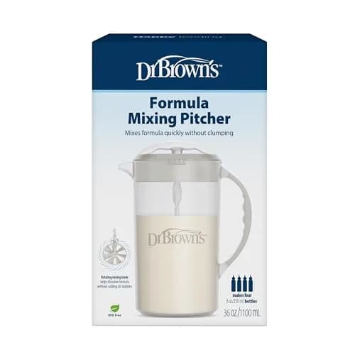 Dr. Brown's Formula Mixing Pitcher 36 oz (1065 ml) | Baby Formula Mixer with Adjustable Stopper thumbnail 8