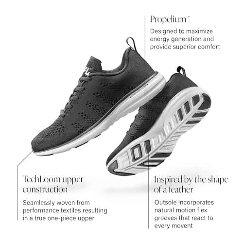 APL Techloom Pro Running Shoes for Men 11.5 Medium | Lightweight, Breathable & Water-Resistant thumbnail 2