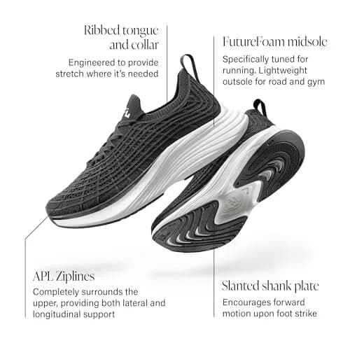 APL Techloom Zipline Men's Running Shoes 11.5 | Lightweight Breathable Support thumbnail 3