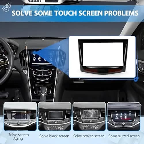 HBIHGHHONG Cadillac ATS SRX XTS CTS Escalade CUE Touch Screen Replacement Display Glass | High-Definition Fit (70-120 chars) thumbnail 5