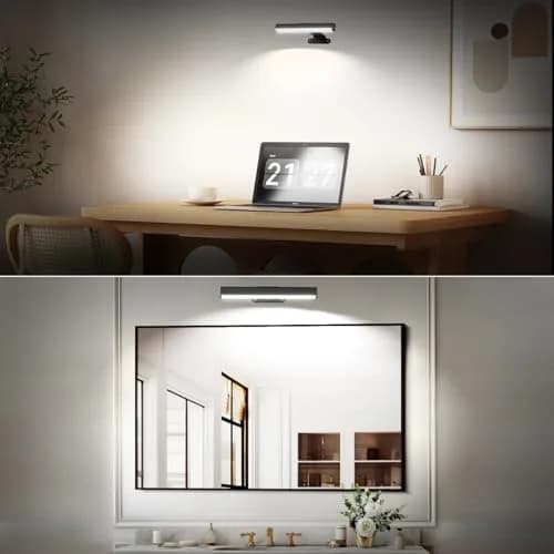 EUIOKUN Wireless Picture Light with Remote | Battery Operated Wall Sconces for Wall Decor thumbnail 6