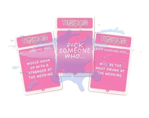 TIPSY LAND Bachelorette Edition | Adult Party Board Game for Groups 3-8 Players thumbnail 3