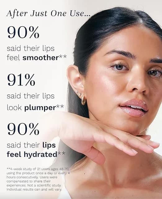 City Beauty City Lips Clear Plumping Lip Gloss 0.48 Fl Oz | Hyaluronic Acid & Peptides thumbnail 2
