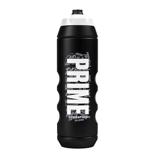 PRIME Hydration 32 oz Black Graffiti Sports Water Bottle | BPA Free, Leakproof & Dishwasher Safe thumbnail 1