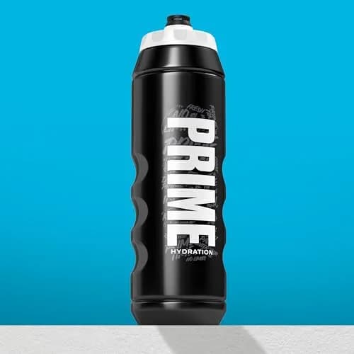 PRIME Hydration 32 oz Black Graffiti Sports Water Bottle | BPA Free, Leakproof & Dishwasher Safe thumbnail 6