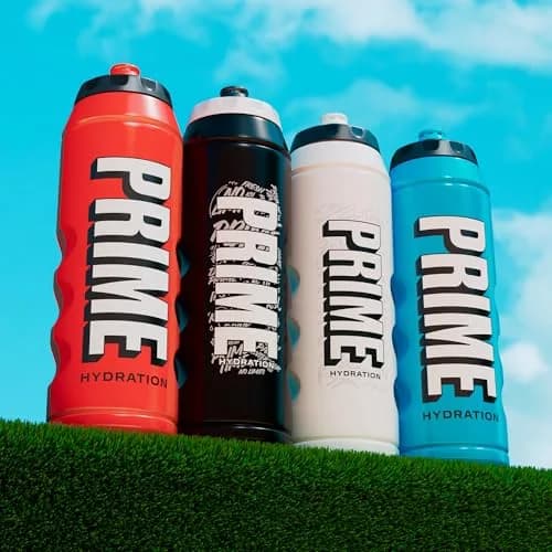PRIME Hydration 32 oz Black Graffiti Sports Water Bottle | BPA Free, Leakproof & Dishwasher Safe thumbnail 8