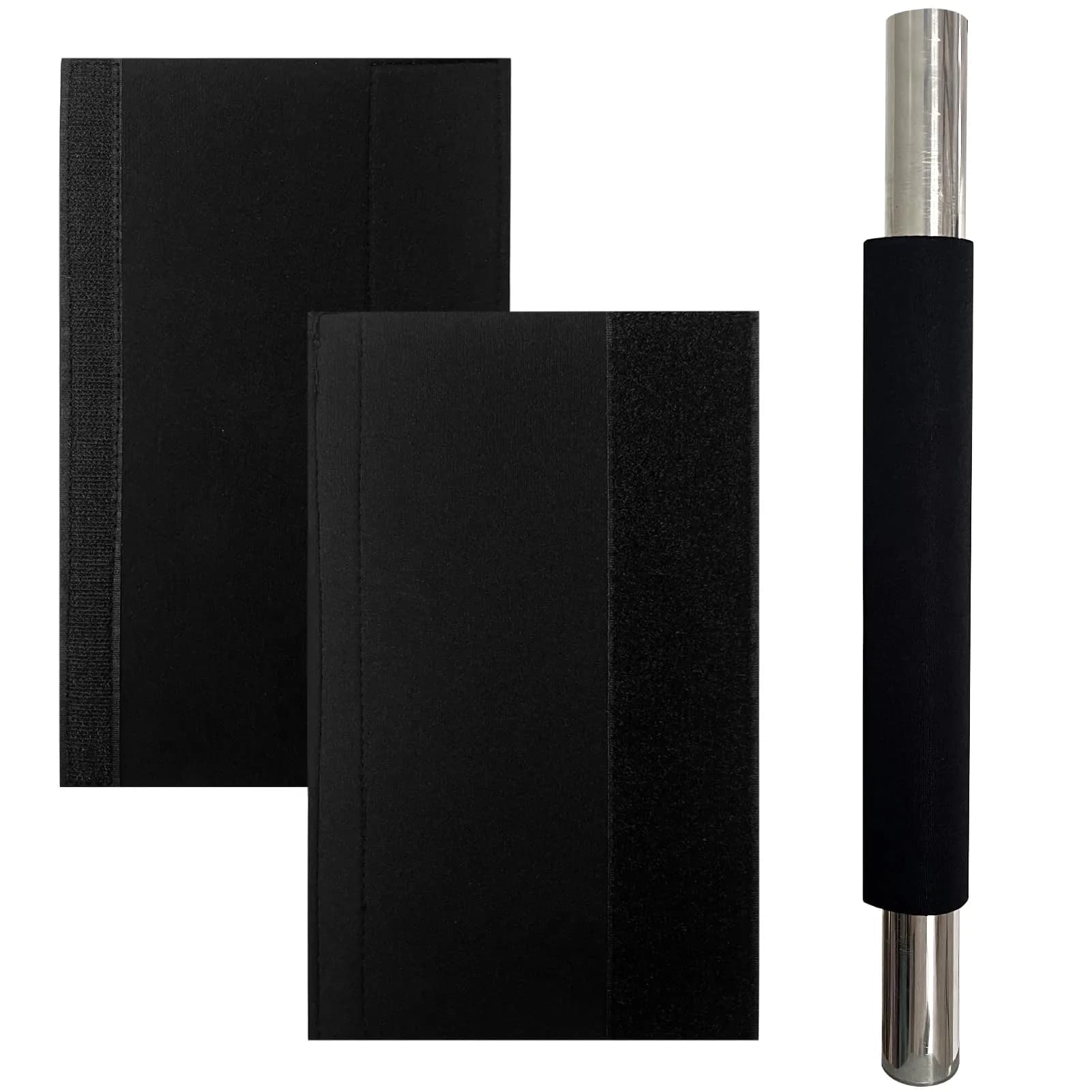 Rainmae Heat Resistant Door Handle Cover 15 x 25 cm (5.9 x 9.8 inch) | Protects Against Hot & Cold Handles — Black