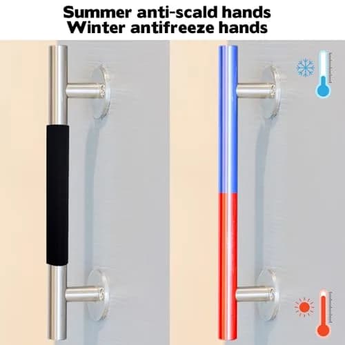Rainmae Heat Resistant Door Handle Cover 15 x 25 cm (5.9 x 9.8 inch) | Protects Against Hot & Cold Handles thumbnail 4