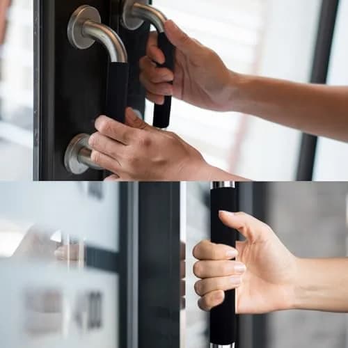 Rainmae Heat Resistant Door Handle Cover 15 x 25 cm (5.9 x 9.8 inch) | Protects Against Hot & Cold Handles thumbnail 6