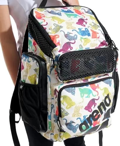 ARENA One Go Backpack Swimmers Athletes Sports Gym Rucksack 45L In the Wild thumbnail 7