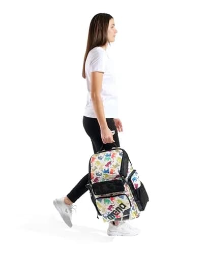 ARENA One Go Backpack Swimmers Athletes Sports Gym Rucksack 45L In the Wild thumbnail 9