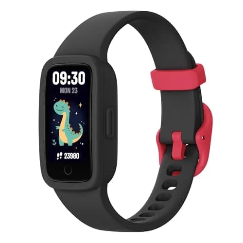 BIGGERFIVE Vigor Kids Fitness Tracker Watch AMOLED Screen, 3ATM Waterproof | No Phone Needed, Heart Rate & Sleep Monitor thumbnail 1