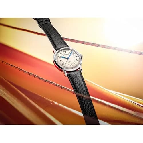 Alpina Heritage Automatic Watch 38mm Beige Dial Black Leather Strap thumbnail 2