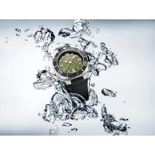 Alpina Men's Swiss Made Automatic Seastrong Watch, Green Dial, 39x40.5mm | Water-Resistant 300MM, Anti-Reflective Sapphire thumbnail 3