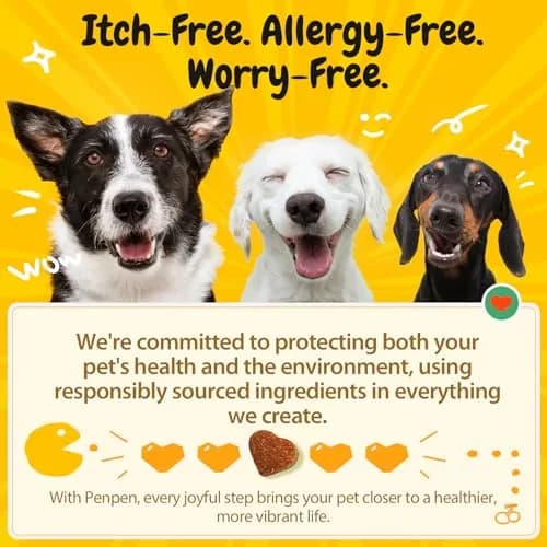 PENPEN Dog Allergy Relief Chews, 180ct | Skin & Immune Support for Dogs thumbnail 7