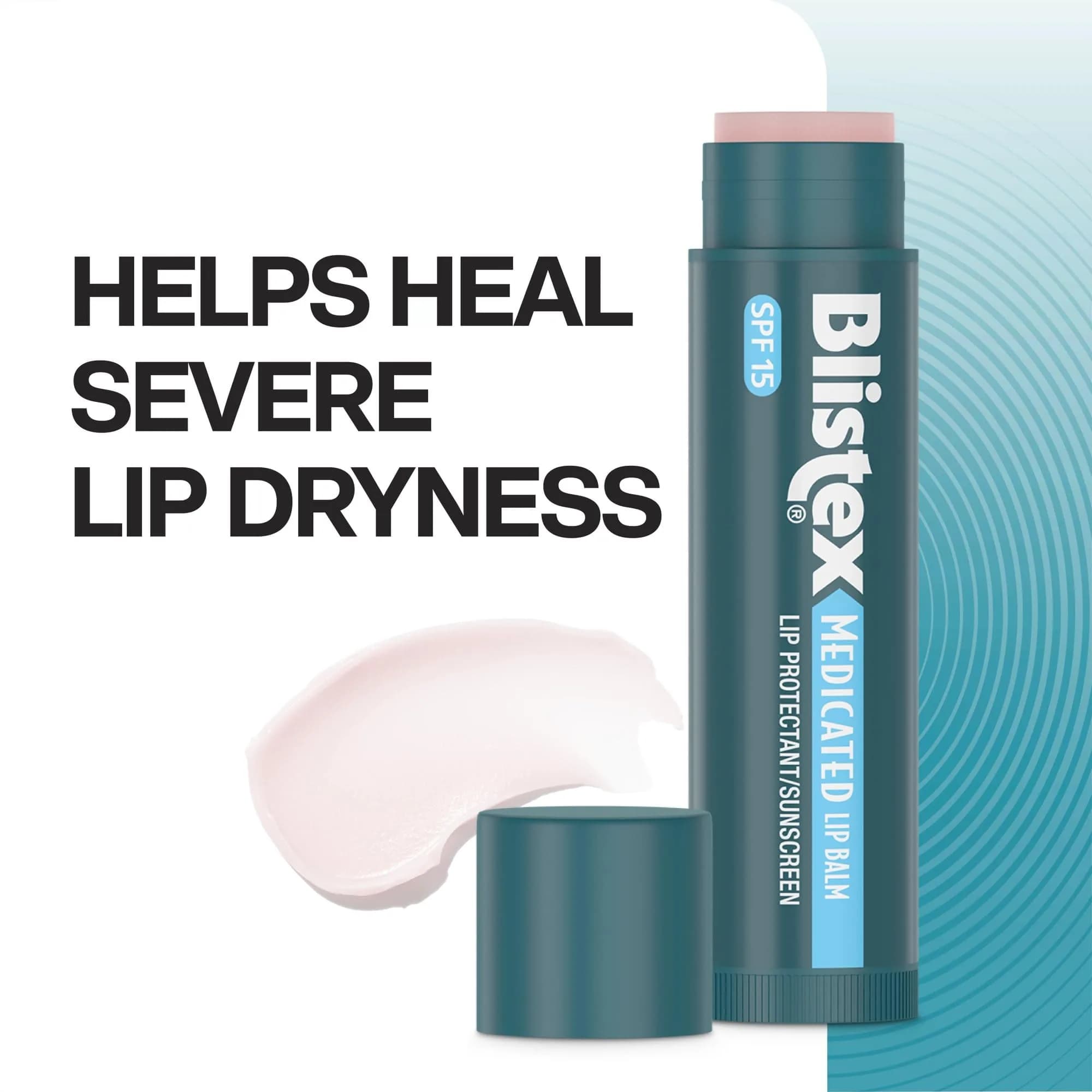 Blistex Medicated Lip Balm SPF 15, 1 Count (Pack of 12) - Soothes Dry, Chapped Lips - view 3