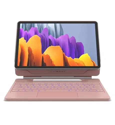 Dexnor Keyboard Case for Samsung Galaxy Tab S10 Lite/S10 FE/S9 FE 10.9"/S9 11" | Magnetic Floating Stand & Multi-Touch Trackpad thumbnail 1
