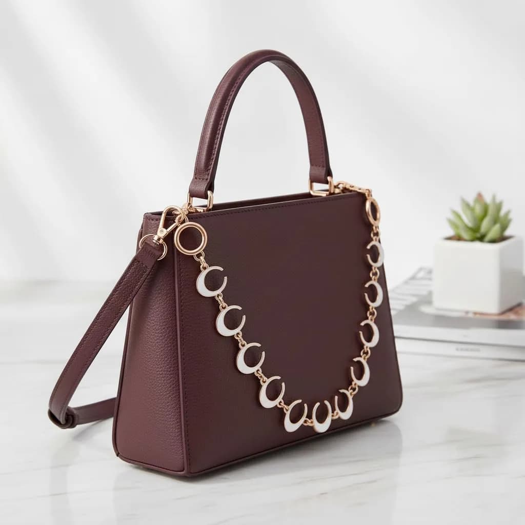 COICOIC 15" Moon Purse Strap Extender - 12cm (4.7") | Adds Length for Shoulder Crossbody Bags - view 4