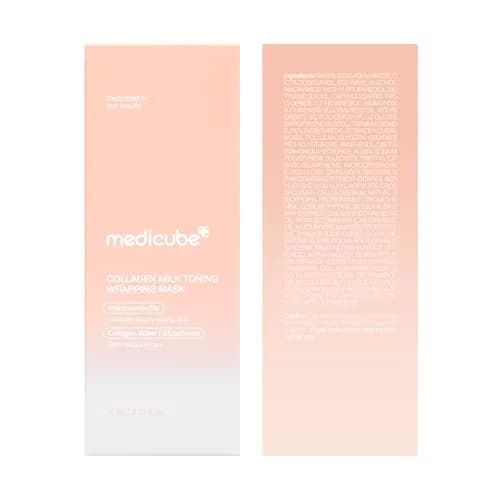 medicube Wrapping Mask Collagen Glazed Milky Glow 75ml (2.53 Fl Oz) | Triple Glow Complex for Radiant Skin thumbnail 9