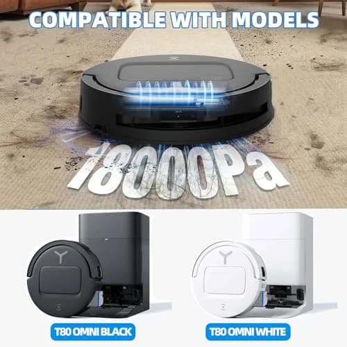 EOVWAEO 21 Pack Accessories Kit for ECOVACS DEEBOT T80 Omni Robot Vacuum | Replacement Parts for Enhanced Cleaning thumbnail 2