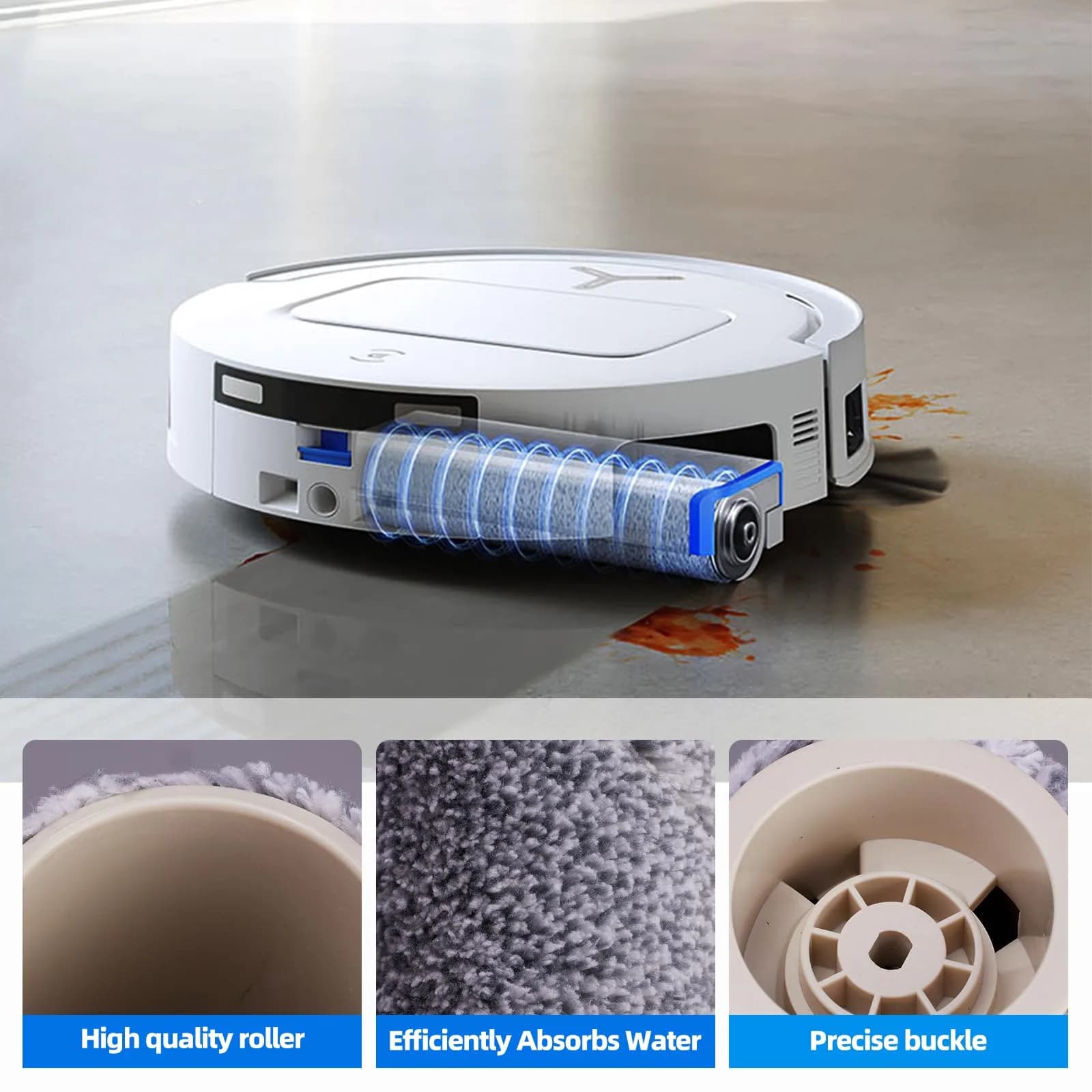 EOVWAEO 21 Pack Accessories Kit for ECOVACS DEEBOT T80 Omni Robot Vacuum | Replacement Parts for Enhanced Cleaning - view 4