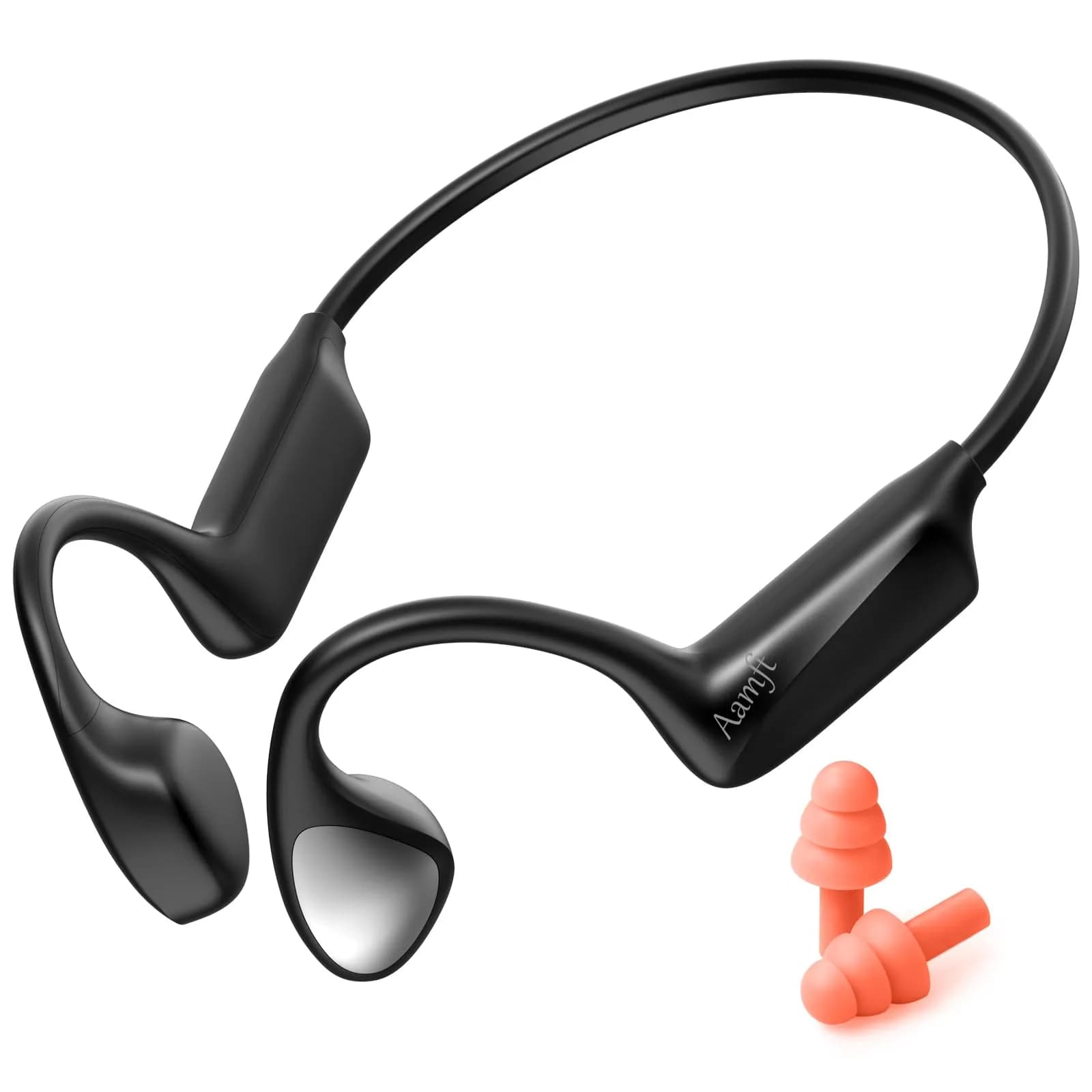 Aamft Bone Conduction Headphones - Bluetooth 6.0 Open Ear Headphones, Comfort Fit Wireless Headphones with Mic, 10hrs Playtime, IPX6 Sweatproof, Lightweight,Premium Loud Sound for Running,Sport,Travel - main product image