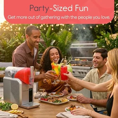 Culvani Chillux Slushie Machine for Home | Self-Cleaning, 6 Preset Modes, 68oz Capacity thumbnail 7