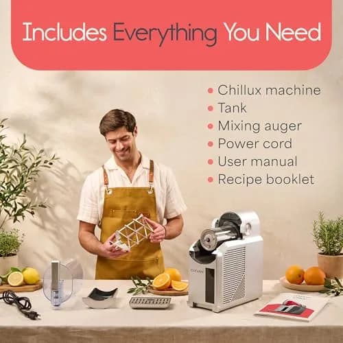 Culvani Chillux Slushie Machine for Home | Self-Cleaning, 6 Preset Modes, 68oz Capacity thumbnail 3