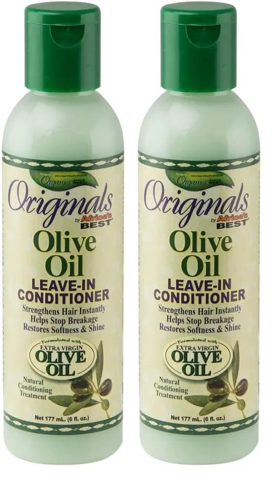 Originals by Africa's Best Olive Oil Leave-In Conditioner 6 oz (Pack of 2) | Moisturizes & Strengthens Hair thumbnail 2