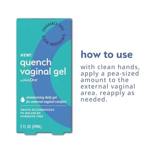 plusOne Vaginal Moisturizer Gel 2 Fl Oz | Hyaluronic Acid & Botanical Relief for Sensitive Skin thumbnail 5
