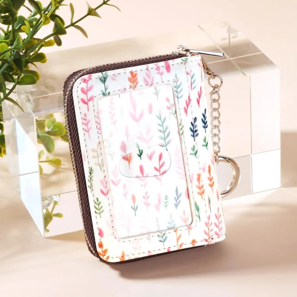 FurArt RFID Blocking Zipper Wallet for Women with Keychain | 11 cm (4.3 in) - view 2