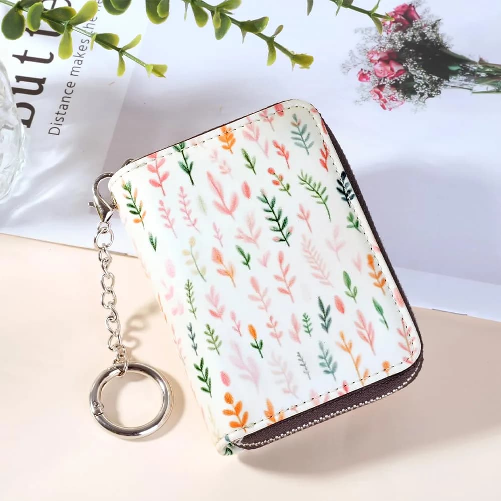 FurArt RFID Blocking Zipper Wallet for Women with Keychain | 11 cm (4.3 in) - view 4