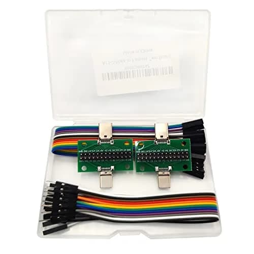 minidodoca USB 3.1 Type-C Male to Female Test Board 24 Pins | PCB Connector for Data Transfer - 2 pcs thumbnail 4