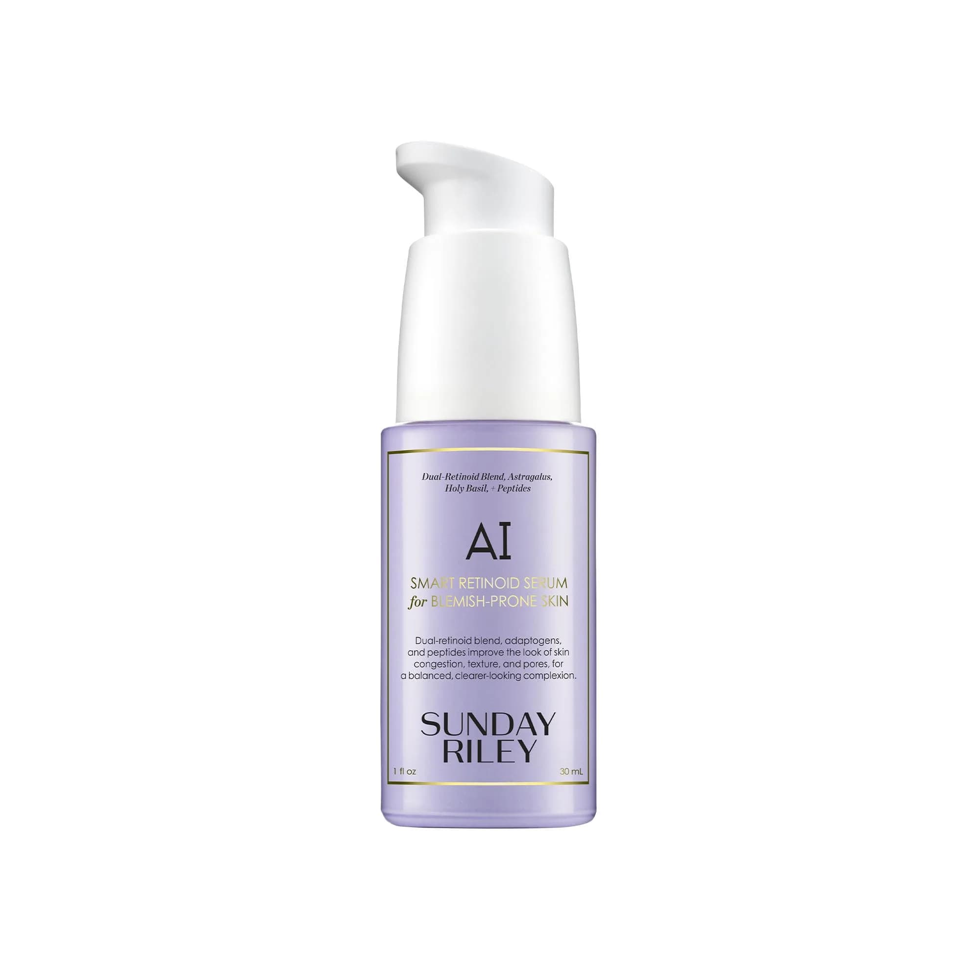 Sunday Riley A.I. Adaptive Retinoid Serum 1 Fl Oz | Supports Clear, Resilient Skin