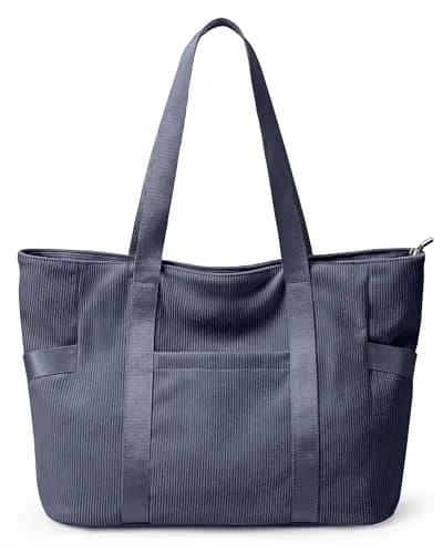 DIXEIGHT Tote Bag for Women, Large Corduroy Capacity | Water-Resistant & Versatile (70-120 chars) thumbnail 1