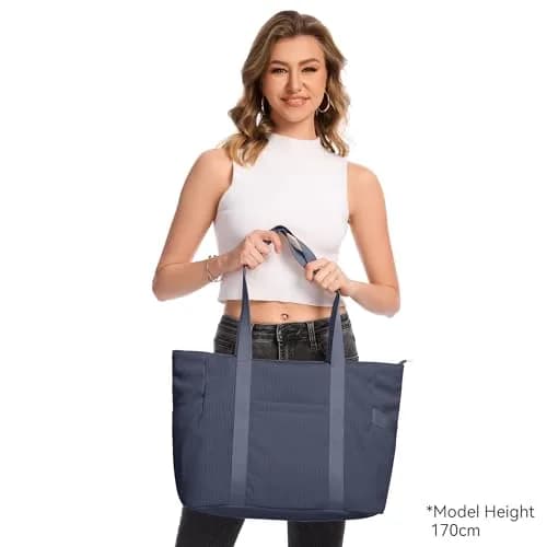 DIXEIGHT Tote Bag for Women, Large Corduroy Capacity | Water-Resistant & Versatile (70-120 chars) thumbnail 3