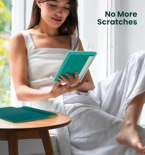 MoKo Magnetic Case for 7" Kindle Paperwhite 12th Gen & Colorsoft | Waterproof, Auto Wake/Sleep, Lightweight Jade Green thumbnail 9