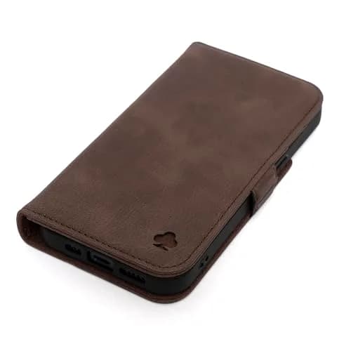 Porter Riley Leather Wallet Case for iPhone 18 Pro Max & 17 Pro Max | Genuine Leather, Card Slots & 360° Protection thumbnail 1