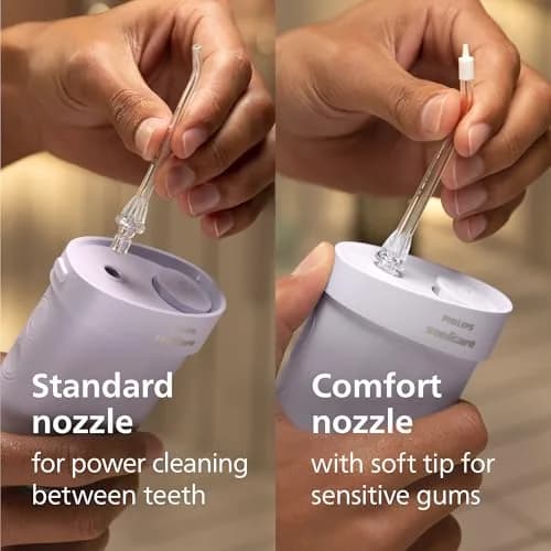 Philips Sonicare Compact Flosser 1000 Portable Water Flosser 1 Count | 3 Modes, 200ml Tank, IPX7 Waterproof, 21-Day Battery thumbnail 7