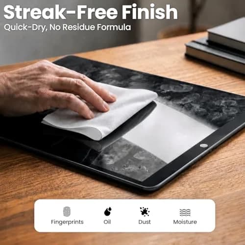EVEO Screen Wipes 150 Pack | Streak-Free Cleaning for Electronics, Screens, and Lenses thumbnail 4