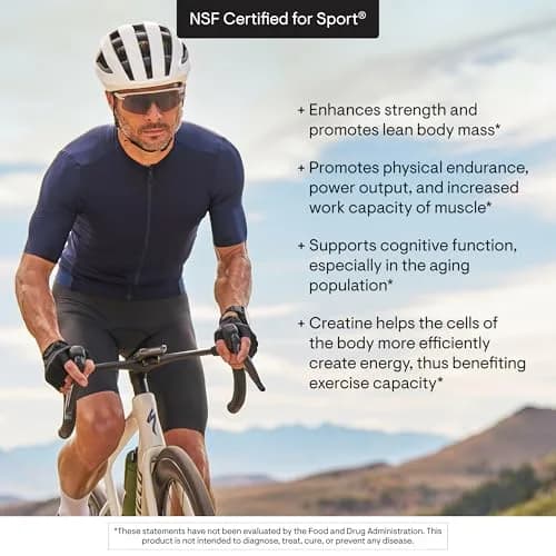 THORNE Creatine Monohydrate Powder, Micronized, 5g per Serving, 60 Servings | NSF Certified for Sport thumbnail 5
