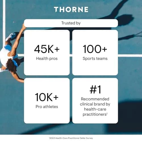 THORNE Creatine Monohydrate Powder, Micronized, 5g per Serving, 60 Servings | NSF Certified for Sport thumbnail 8