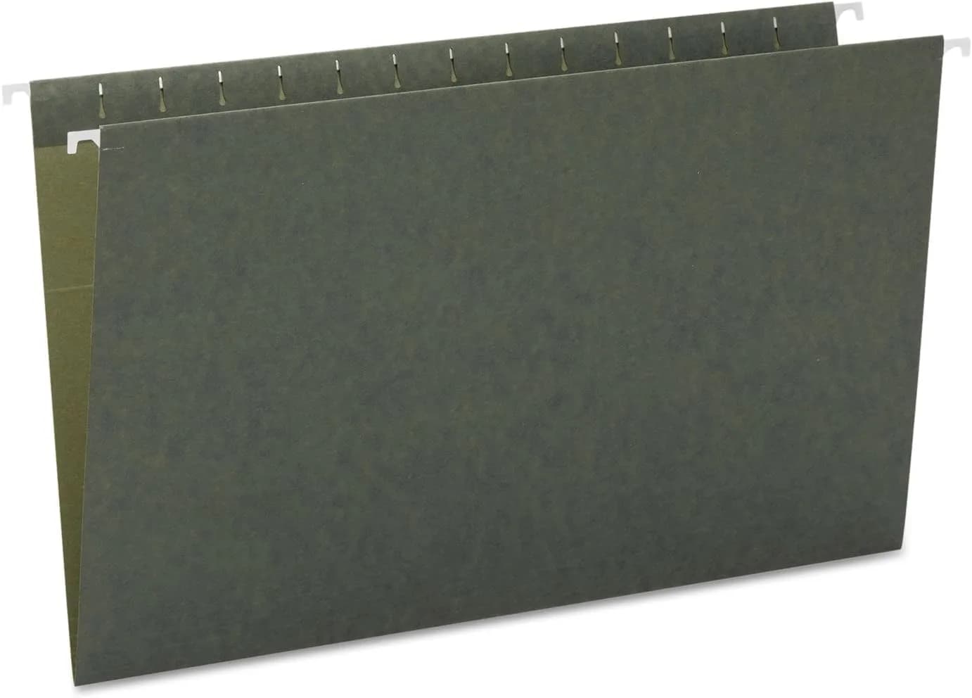 Smead Hanging File Folders Legal Size Standard Green 25 per Box (Pack of 5) | Made in USA with Recycled Content - main product image