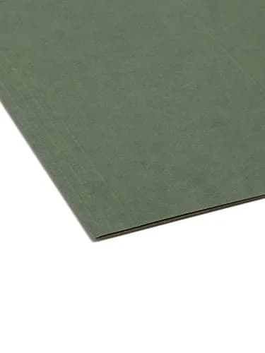 Smead Hanging File Folders Legal Size Standard Green 25 per Box (Pack of 5) | Made in USA with Recycled Content thumbnail 4