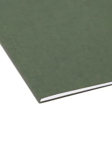 Smead Hanging File Folders Legal Size Standard Green 25 per Box (Pack of 5) | Made in USA with Recycled Content thumbnail 5